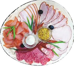 Мясное плато (240 г/15 г/15 г)