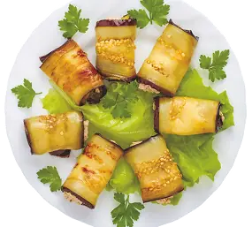Баклажаны с грецкими орехами (230 г)