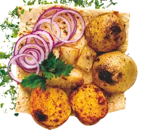 Картофель на углях в мундире (150 г)