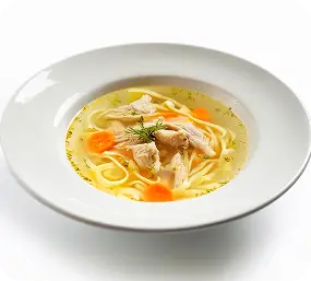 Куриный суп с лапшой (370 г)