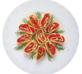 Рулетик с семгой (100 г)